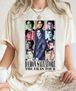 The Vampire Diaries T-Shirt Sweatshirt Hoodie, Damon Salvatore Shirt