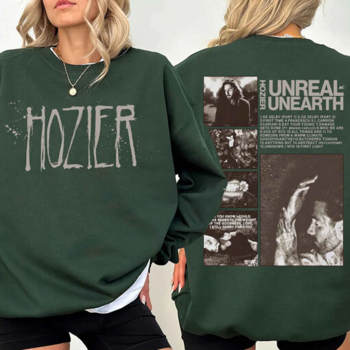 Hozier Unreal Unearth List 2023 Shirt, Hozier Sweatshirt Hoodie
