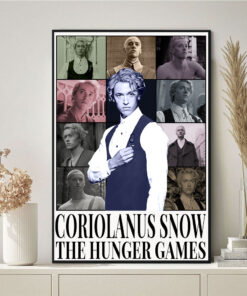 Coriolanus Snow Poster Canvas, The Hunger Games Poster