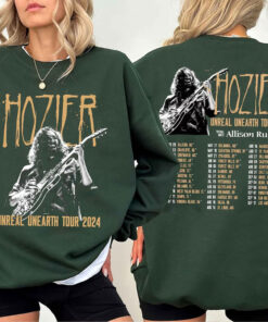 Hozier Unreal Unearth Tour 2024 Shirt, Hozier Sweatshirt Hoodie