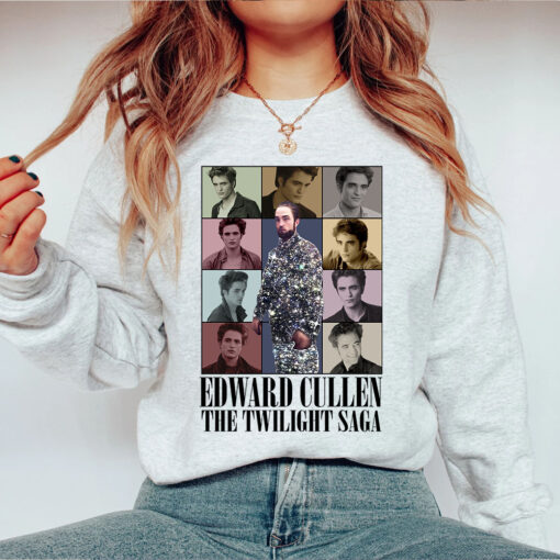 The Twilight Saga Shirt, Edward Cullen Shirt Sweatshirt Hoodie, Robert Pattinson Shirt