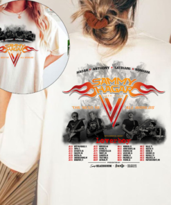 Sammy Hagar 2024 Tour Shirt Both Sides