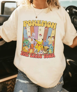 Pokemon The Eras Tour Shirt for Fans