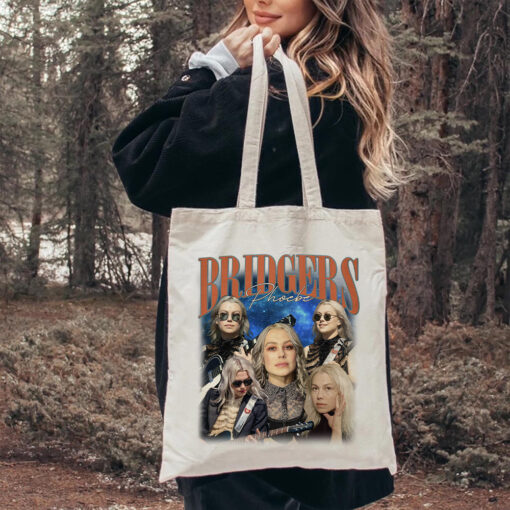 Phoebe Bridgers Canvas Tote Bag, Phoebe Bootleg bag