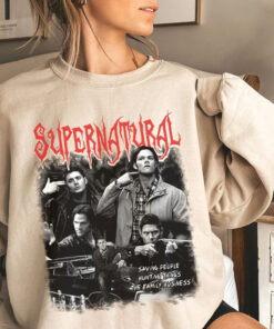 Supernatural Tv Series  T-Shirt