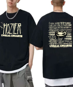 Hozier Unreal Unearth Tour 2024 T-Shirt, Hozier Sweatshirt Hoodie