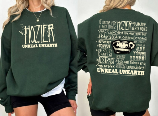 Hozier Unreal Unearth Tour 2024 T-Shirt, Hozier Sweatshirt Hoodie