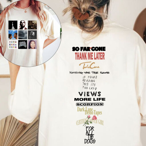 Drake 2 SIDED Retro T-Shirt, Hip Hop Lover T-Shirt