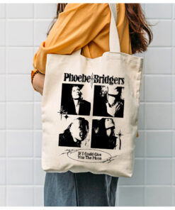 Phoebe Bridgers Canvas Tote Bag, Moon Song Tote Bag