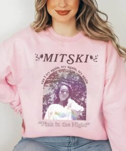 Mitski Pink In The Night Shirt