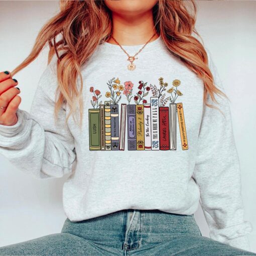 Mitski Albums Floral T-Shirt Sweatshirt Hoodie, Fan Gifts