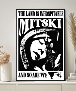 Mitski The Land Is Inhospitable And So Are We Poster Canvas, Fan Gifts