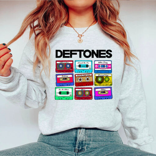 Deftones Album Cassette T-Shirt Sweatshirt Hoodie, Fan Gifts