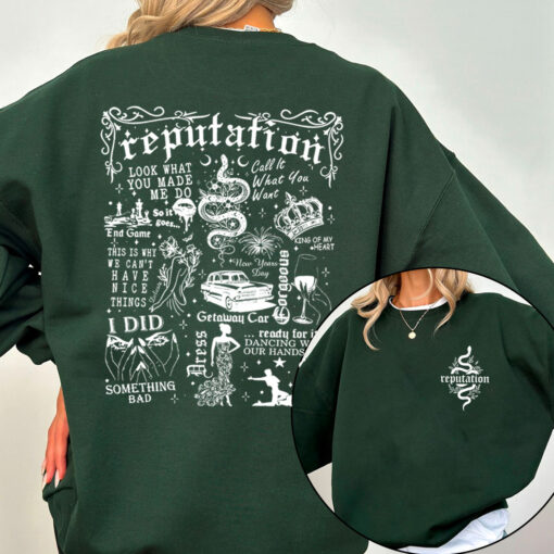 Taylor Reputation 2 Sided Shirt