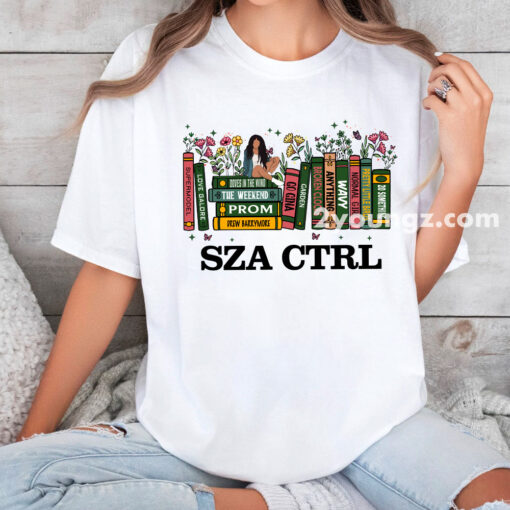 SZA Ctrl Books T-Shirt Sweatshirt Hoodie Hoodie