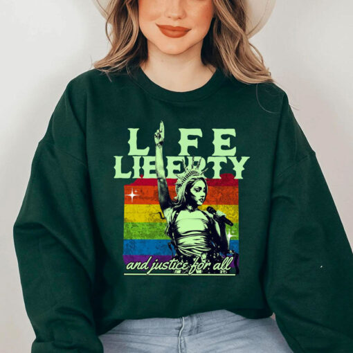 Chappell Roan Life Liberty And Justice For All TShirt