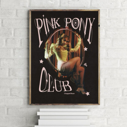 Chappell Roan Pink Pony Club Poster Canvas, Fan Gifts