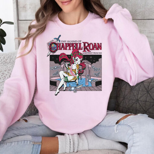 Chappell Roan T-Shirt Sweatshirt Hoodie Crew Neck, Music Shirt