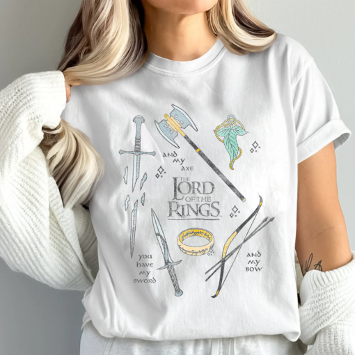 Sword, Bow, Axe Shirt