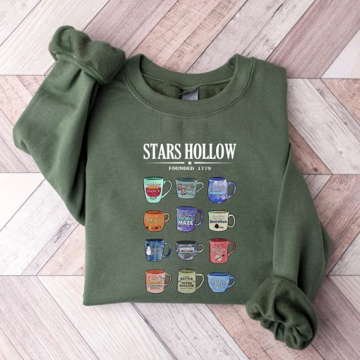 Gilmore Girls Stars Hollow Cups Sweatshirt