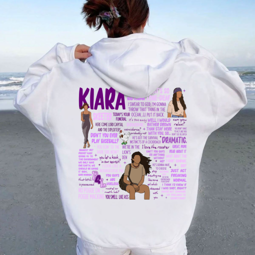 Outer Banks  Kiara Carrera Saying Lines OBX (Only On Back) Shirt