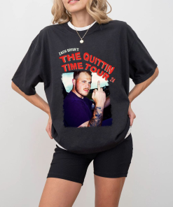 Zach Bryan The Quittin Time Tour 24 Mid Finger Shirt