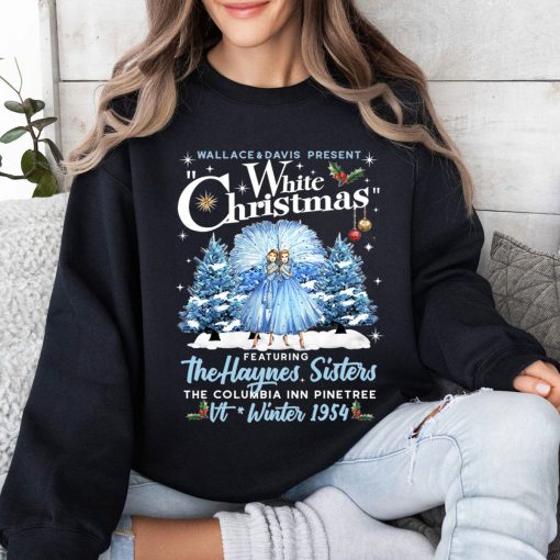 White Christmas Vintage Sweatshirt Hoodie