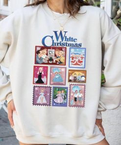 Sisters Sisters White Christmas Stamps TShirt – Sweatshirt Hoodie