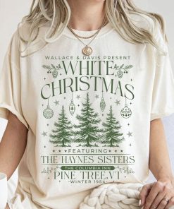 White Christmas Movie Art TShirt Sweater