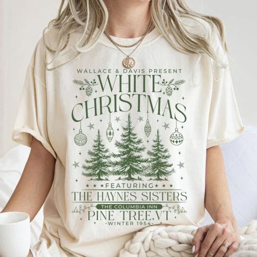 White Christmas Movie Art TShirt Sweater