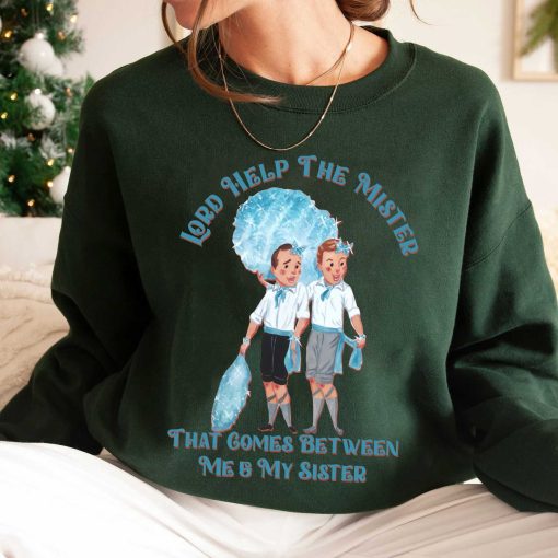 Lord Help The Mister Vintage White Christmas Movie Sweatshirt Hoodie Cotton Crewneck T-shirt