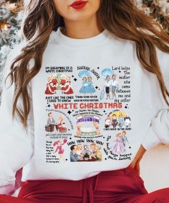 Vintage White Christmas Movie Quotes Crewneck Sweatshirt Hoodie T-shirt