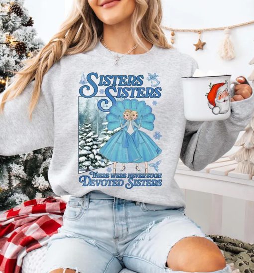 Vintage White Christmas Sweatshirt,90s Christmas Movie Tee