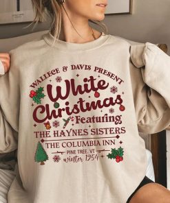 Haynes Sisters Crewneck, Christmas White Movie 1954 Shirt, A White Christmas Sweatshirt,  Tee