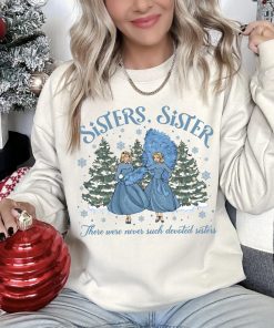 Vintage White Christmas Movie Sweatshirt – Haynes Sisters Tee – White Christmas Movie 1954 Tshirt Hoodie Cotton Crewneck Sweaters