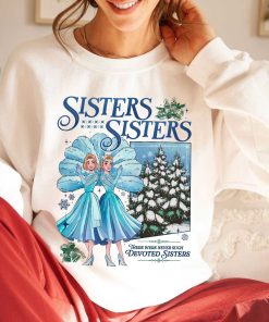 Vintage Sisters Sisters White Christmas Movie Crewneck Sweater Hoodie T-shirt