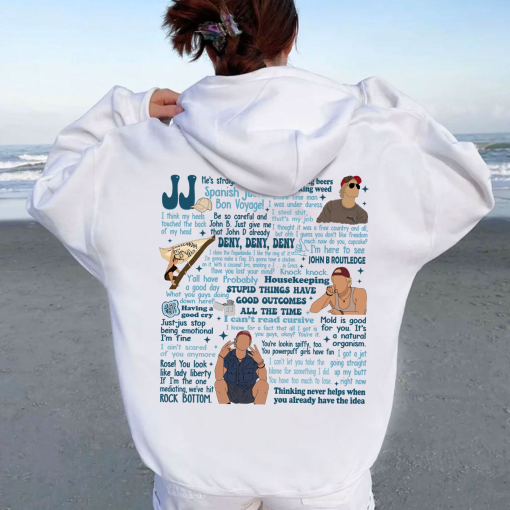 Outer Banks JJ Maybank Saying Lines Version 2 (Only On Back) Shirt