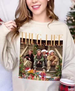 Thug Life White Christmas Movie shirt