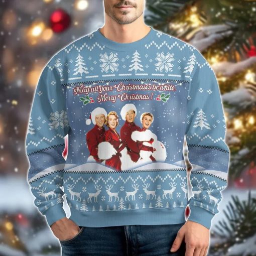 White Christmas Ugly Sweater