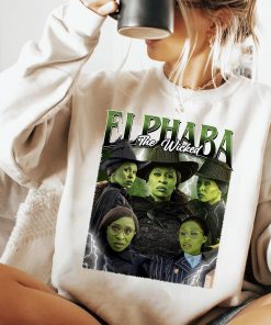 Elphaba Wicked Bootleg Sweatshirt, Wicked Halloween Shirt, Glinda & Elphaba The Wicked Sweatshirt Hoodie