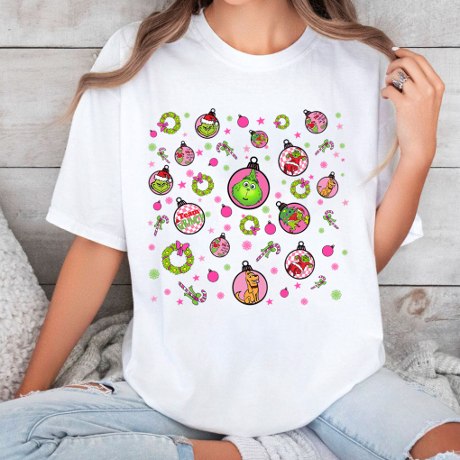 CIRCLE GRINCH Shirt, Sweatshirt,  Tee