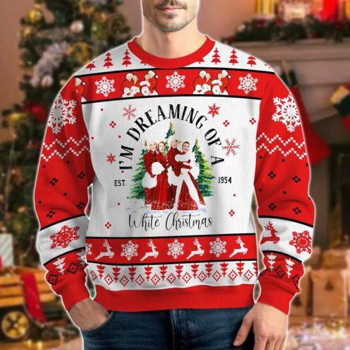 White Christmas Ugly Christmas Sweater