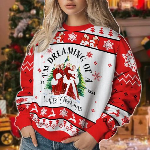 White Christmas Ugly Christmas Sweater