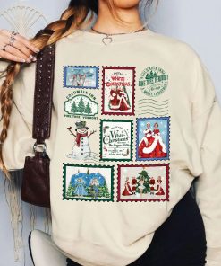 White Christmas Stamp Shirt