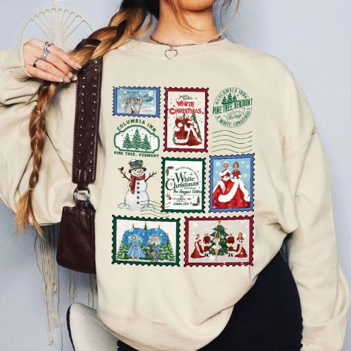 White Christmas Stamp Shirt