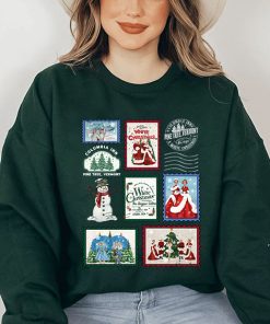 White Christmas Stamp Shirt