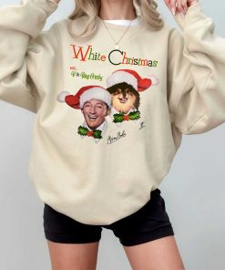 White Christmas V And Bing Crosby Sweatshirt – White Christmas Shirt – White Xmas Sweetshirt Hoodie Cotton Crewneck Unisex