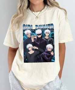 Girl Dinner Satoru Gojo Jujutsu Kaisen T-Shirt Vintage Anime Hoodie, T-Shirt, Sweatshirt