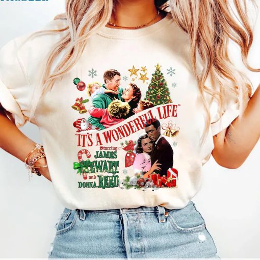 It’s A Wonderful Life Christmas Movie Characters Sweatshirt