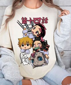 Chibi Demon Slayerr cute Anime Hoodie, T-Shirt, Sweatshirt